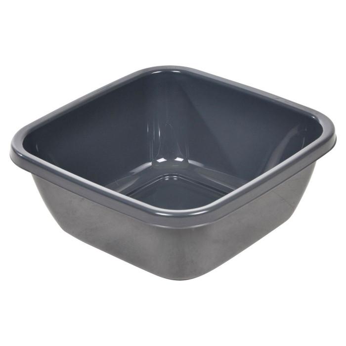 Bassine Carrée "Bassin" 15L Anthracite | Bassine & Seau Bassine & Seau Anthracite