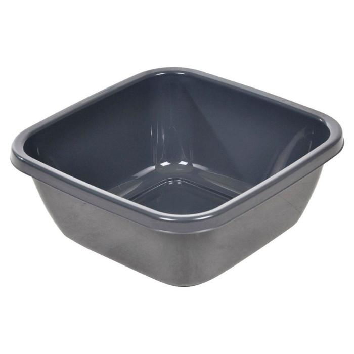 Bassine Carrée "Bassin" 6L Anthracite | Bassine & Seau Bassine & Seau Anthracite