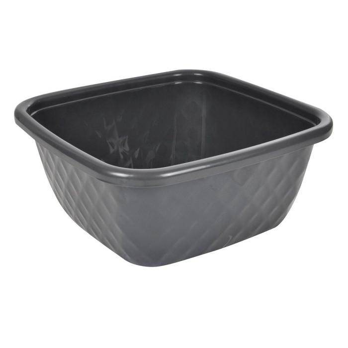 Bassine Carrée "Diamant" 9L Anthracite | Bassine & Seau Bassine & Seau Anthracite