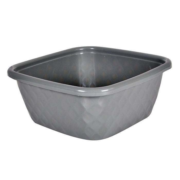 Bassine Carrée "Diamant" 9L Taupe | Bassine & Seau Bassine & Seau Bassine & Seau