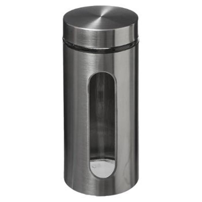 Bocal avec Couvercle "Ublo" 1,25L Argent | Boîte en Métal Boîte en Métal Argent