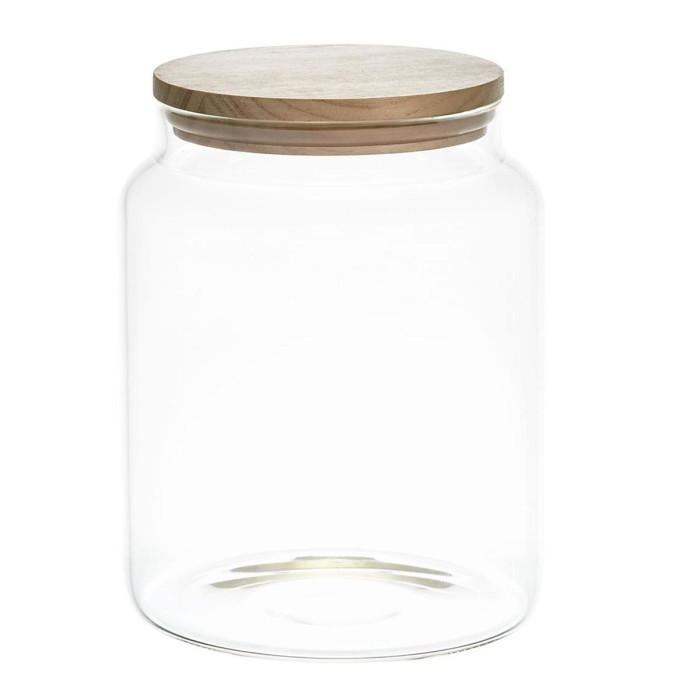 Bocal de Conservation "Aliments" 2,4L Transparent | Bocal en Verre Bocal en Verre Bocal en Verre