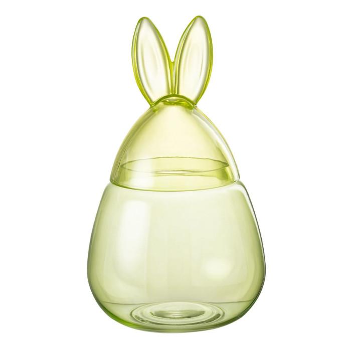 Bocal Design en Verre "Lapin" 34cm Vert | Bocal en Verre Bocal en Verre Bocal en Verre