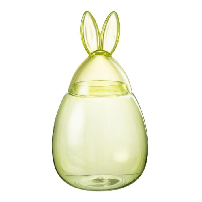 Bocal Design en Verre "Lapin" 39cm Vert | Bocal en Verre Bocal en Verre Bocal en Verre