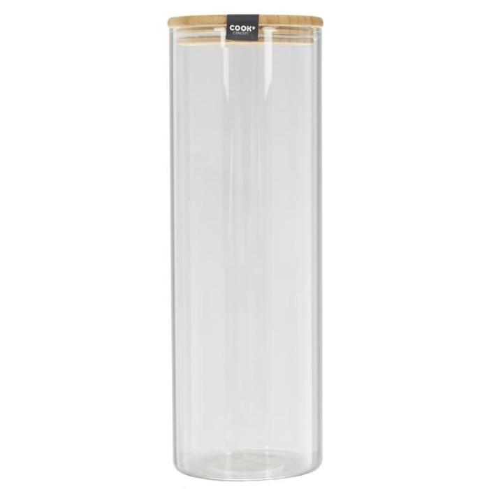 Bocal en Verre "Bambou" 2L Transparent | Bocal en Verre Bocal en Verre Bocal en Verre