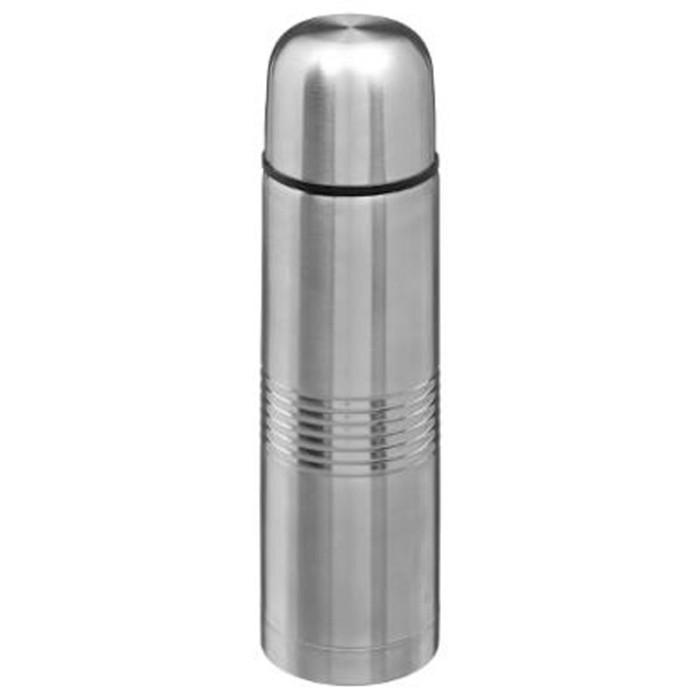 Bouteille Isotherme Inox "Crénelé" 0,5L Argent | Bouteille Isotherme Bouteille Isotherme Argent