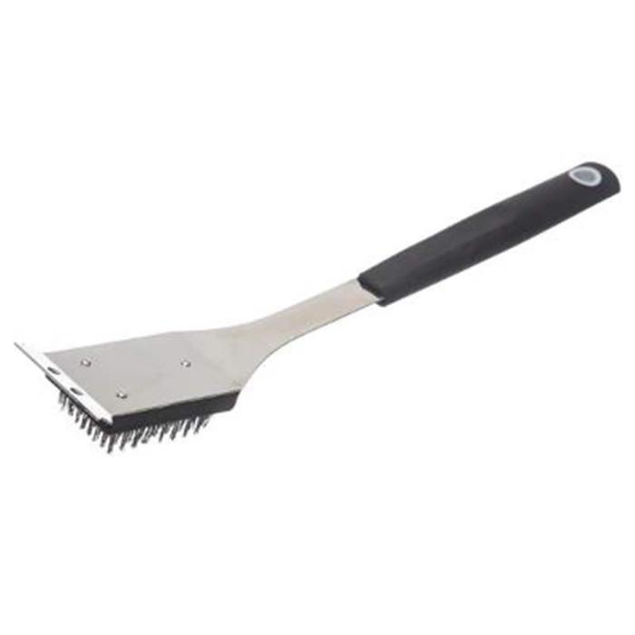 Brosse à Barbecue "Grilles" 39cm Argent & Noir | Barbecue & Plancha Barbecue & Plancha Argent & Noir