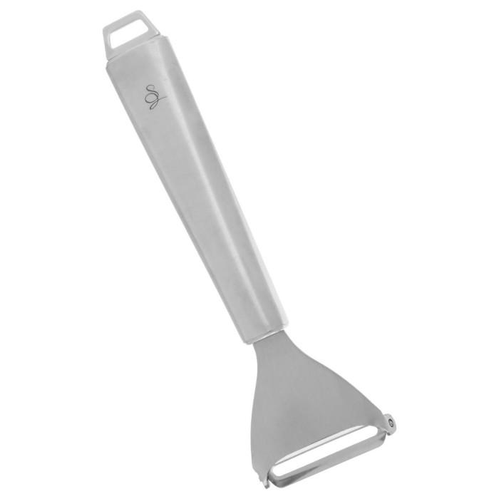 Éplucheur Rasoir "Inox" 19cm Argent | Éplucheur & Mandoline Ustensiles de Découpe Argent