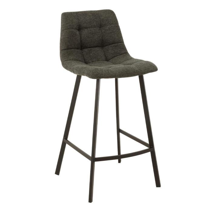 Chaise de Bar Design "Stéphane" 95cm Gris Foncé | Tabouret de bar Cuisine & Bar Gris Foncé