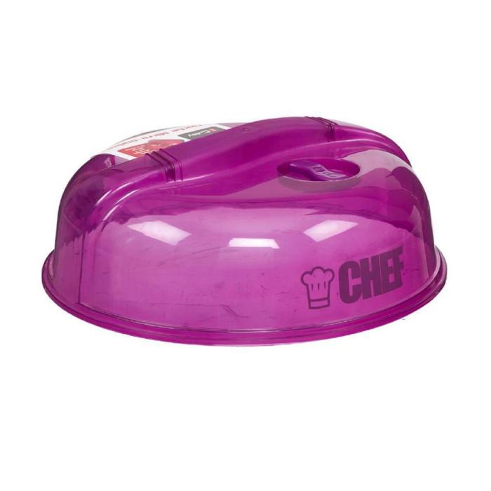 Cloche pour Micro-Ondes "Chef" 26cm Violet | Couvercle de Cuisson Couvercle de Cuisson Couvercle de Cuisson