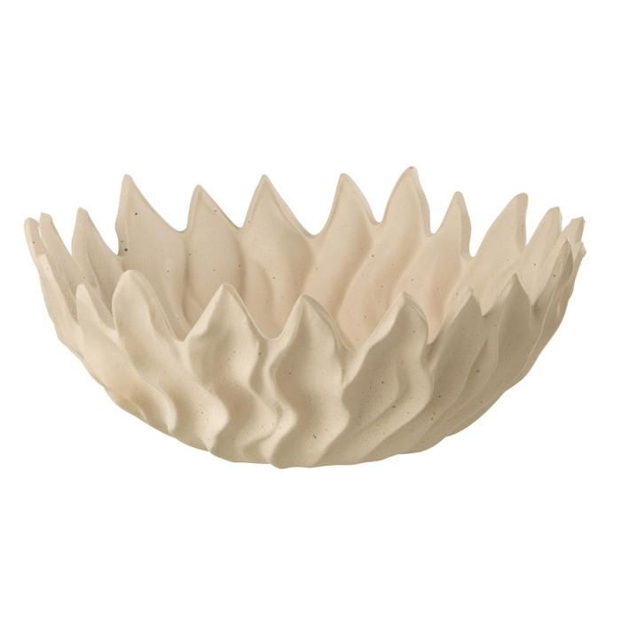 Corbeille à Fruits en Céramique "Ivy" 36cm Beige | Corbeille à Fruits Corbeille à Fruits Beige