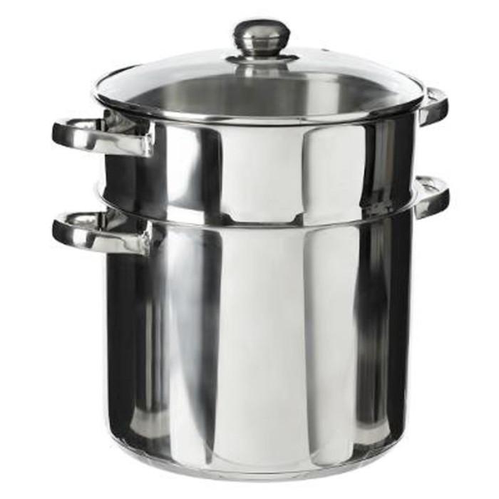 Couscoussier en Inox "Tanger" 11L Argent | Cocotte, Faitout & Marmite Cocotte, Faitout & Marmite Argent