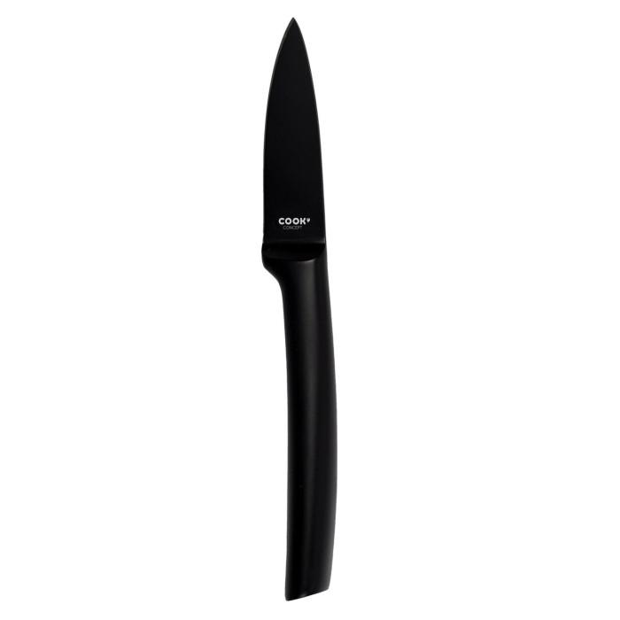 Couteau d’Office en Inox "Allure" 19cm Noir | Couteau de Cuisine Couteau de Cuisine Couteau de Cuisine