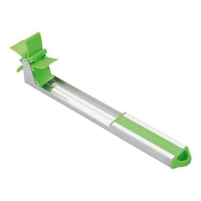 Découpe Pastèque Inox "Moulinet" 29cm Vert | Petite Découpe Petite Découpe Petite Découpe