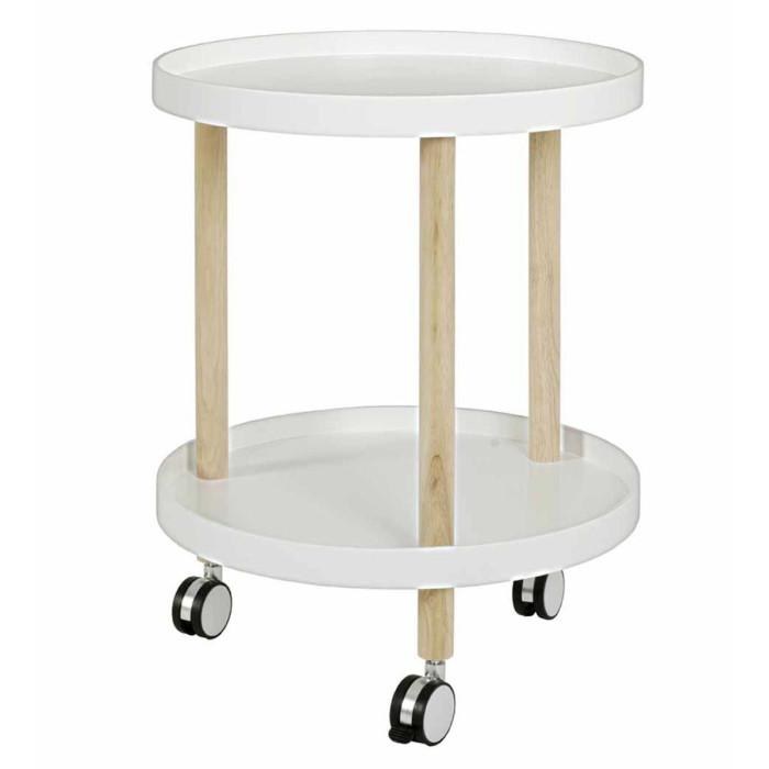 Desserte de Cuisine en Bois "Nyaz" 60cm Blanc | Desserte de Cuisine Cuisine & Bar Blanc