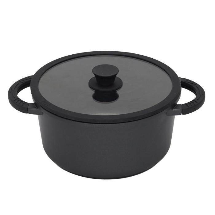 Faitout Aluminium "Fonte" 24cm Noir | Cocotte, Faitout & Marmite Cocotte, Faitout & Marmite Cocotte, Faitout & Marmite