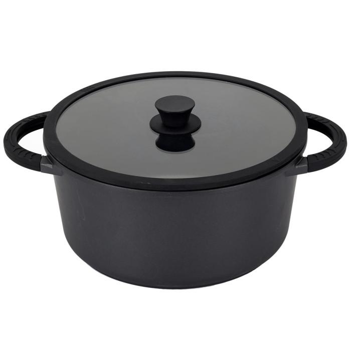 Faitout Aluminium "Fonte" 28cm Noir | Cocotte, Faitout & Marmite Cocotte, Faitout & Marmite Cocotte, Faitout & Marmite