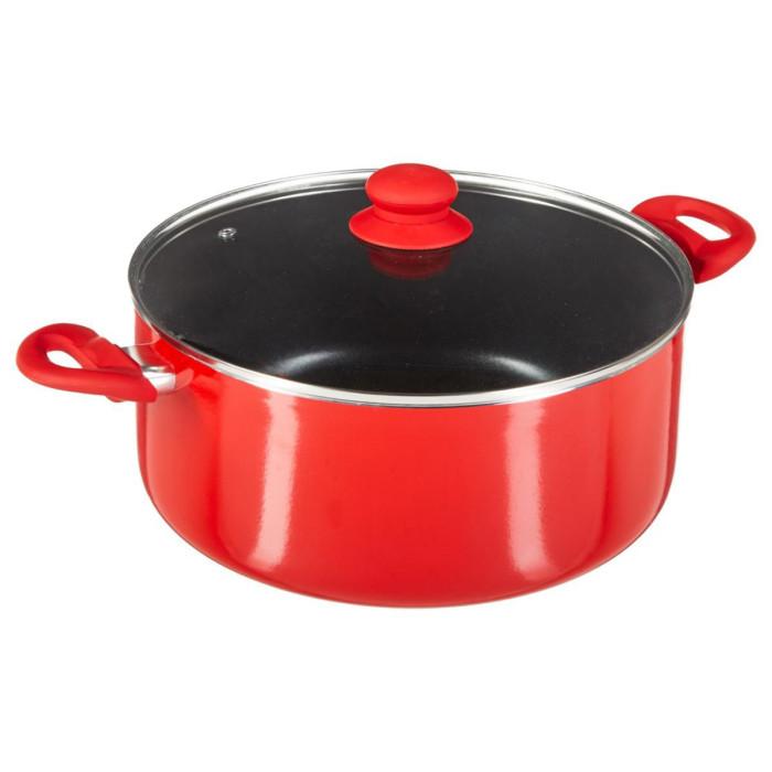 Faitout en Aluminium "Essentielle" 28cm Rouge | Cocotte, Faitout & Marmite Cocotte, Faitout & Marmite Cocotte, Faitout & Marmite