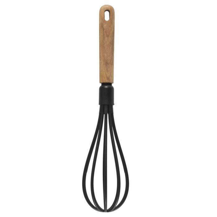 Fouet Manche en Bois "Lily" 31cm Naturel & Noir | Spatule, Fouet & Pinceau Spatule, Fouet & Pinceau Naturel & Noir