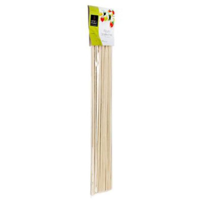 Lot de 100 Piques à Brochette "Bambou" 36cm Naturel | Accessoire de Préparation Accessoire de Préparation Accessoire de Préparation