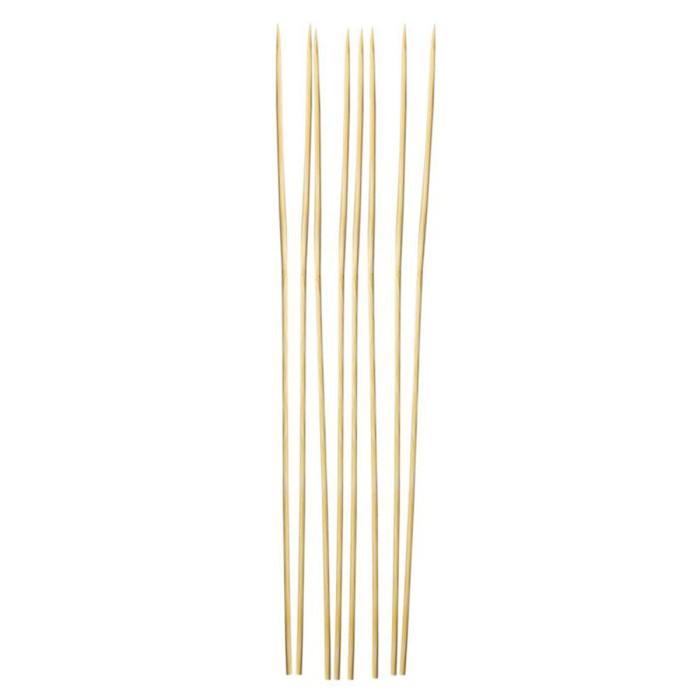 Lot de 100 Piques à Brochette "Bois" 30cm Naturel | Accessoire de Préparation Accessoire de Préparation Accessoire de Préparation