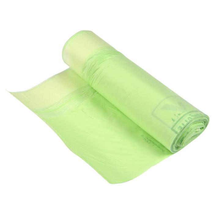 Lot de 15 Sacs Poubelle "Compostables" 10L Vert | Accessoire de Nettoyage Accessoire de Nettoyage Accessoire de Nettoyage