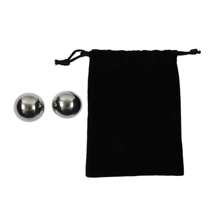 Lot de 2 Boules à Glaçon "Réutilisables" 2cm Noir | Rangement Frigo Conservation Noir