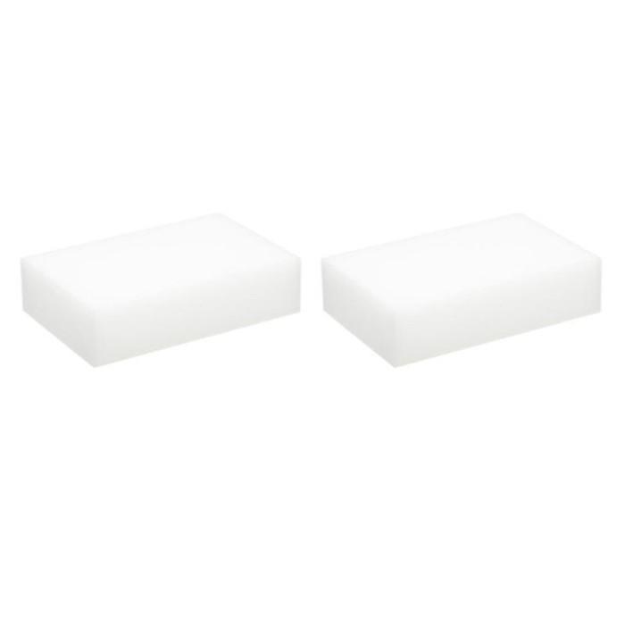 Lot de 2 Éponges "Magiques" 10cm Blanc | Accessoire de Nettoyage Accessoire de Nettoyage Accessoire de Nettoyage