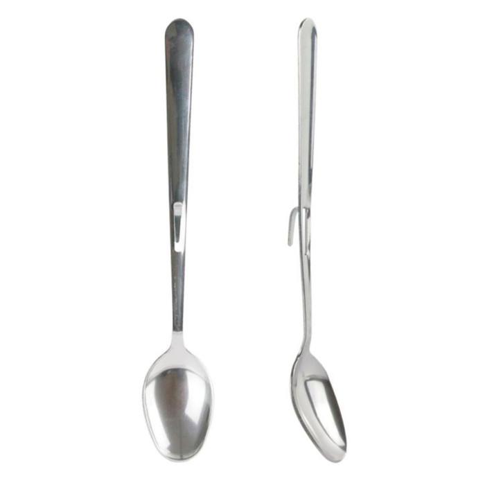 Lot de 2 Cuillères à Confiture "Marmelade" 19cm Gris | Accessoire de Préparation Accessoire de Préparation