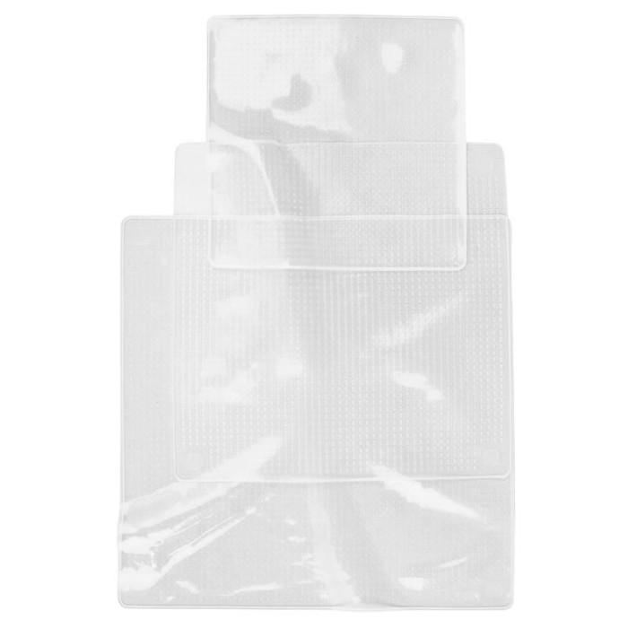 Lot de 3 Couvercles "Réutilisable" 30cm Transparent | Accessoire de Conservation Accessoire de Conservation Accessoire de Conservation