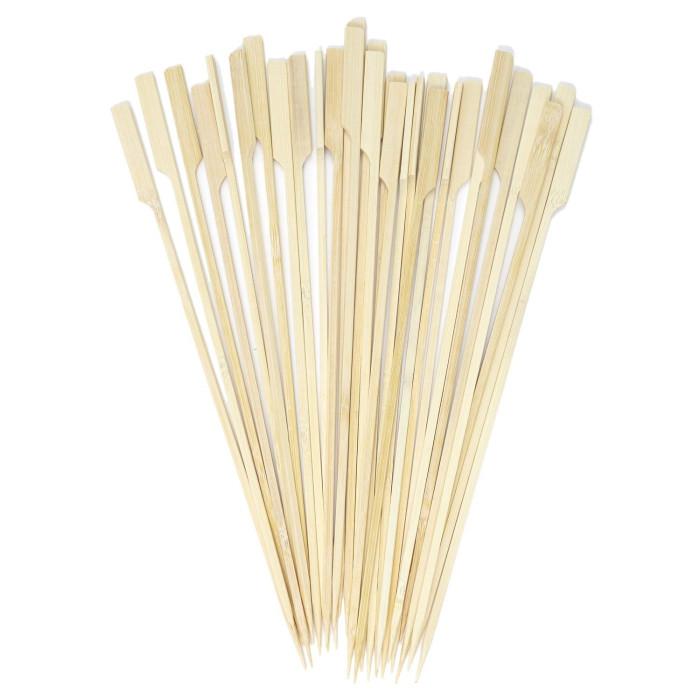 Lot de 30 Piques de Cuisine "Bambou" 30cm Naturel | Accessoire de Préparation Accessoire de Préparation Accessoire de Préparation