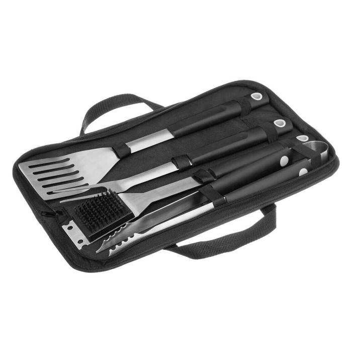 Malette pour Barbecue "4 Ustensiles" 52cm Noir | Barbecue & Plancha Barbecue & Plancha Barbecue & Plancha