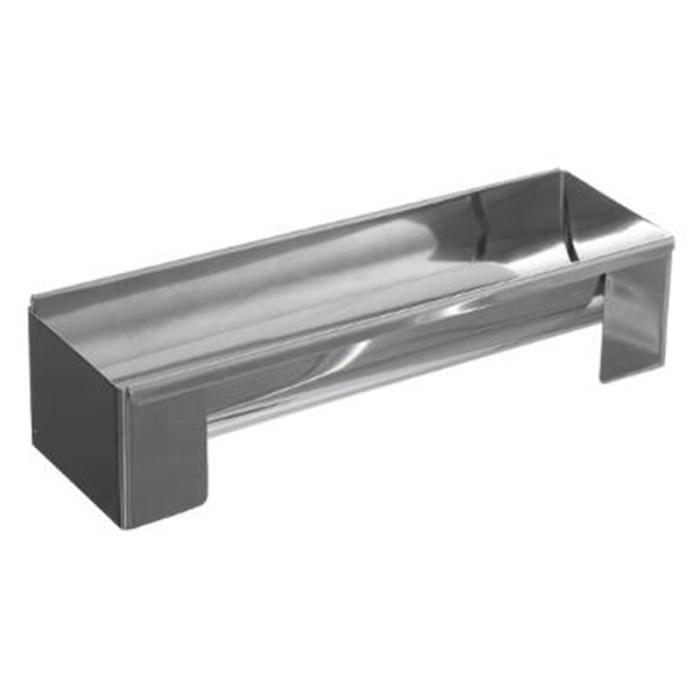 Moule à Bûche Inox "Gutter" 30cm Argent | Moule à Pâtisserie Moule à Pâtisserie Argent