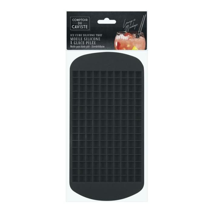 Moule à Glace Pilée en Silicone "Caviste" 24cm Noir | Rangement Frigo Conservation Noir