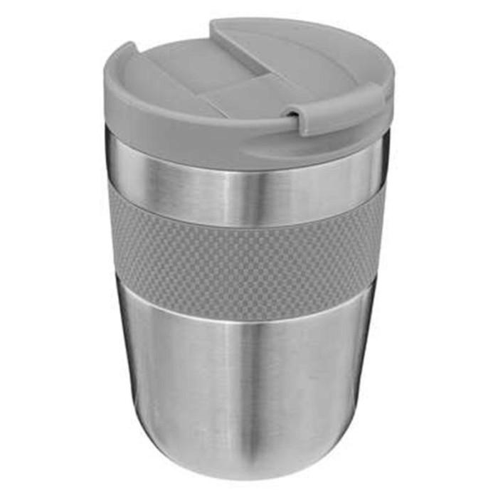 Mug Isolant Hermétique "Silicone" 0,25L Gris | Bouteille Isotherme Bouteille Isotherme Bouteille Isotherme