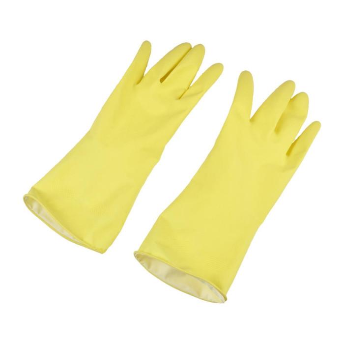 Paire de Gants de Ménage "Latex" Taille M Jaune | Accessoire de Nettoyage Accessoire de Nettoyage Accessoire de Nettoyage