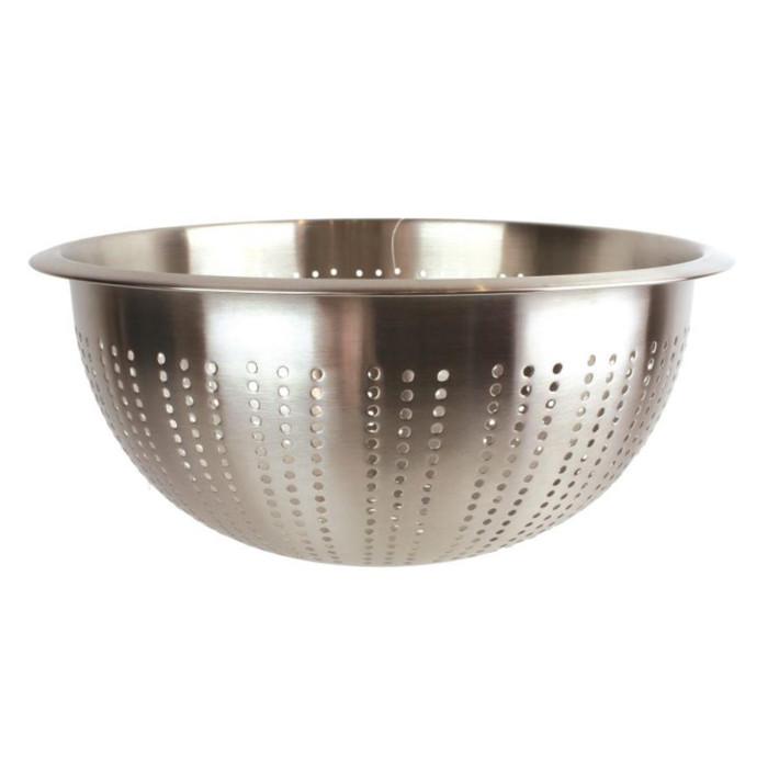 Passoire en Inox Brossé "Colander" 27cm Argent | Passoire, Chinois & Tamis Passoire, Chinois & Tamis Argent