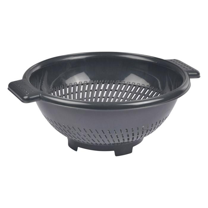 Passoire Ronde "Colander" 25cm Anthracite | Passoire, Chinois & Tamis Passoire, Chinois & Tamis Anthracite