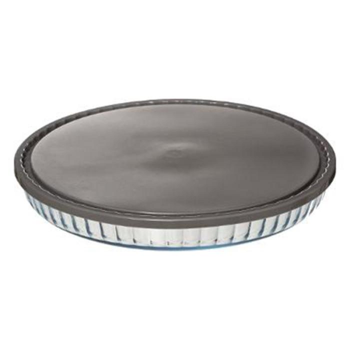 Plat à Tarte "Couvercle" 31cm Transparent | Plat de Cuisson & Four Plat de Cuisson & Four Plat de Cuisson & Four