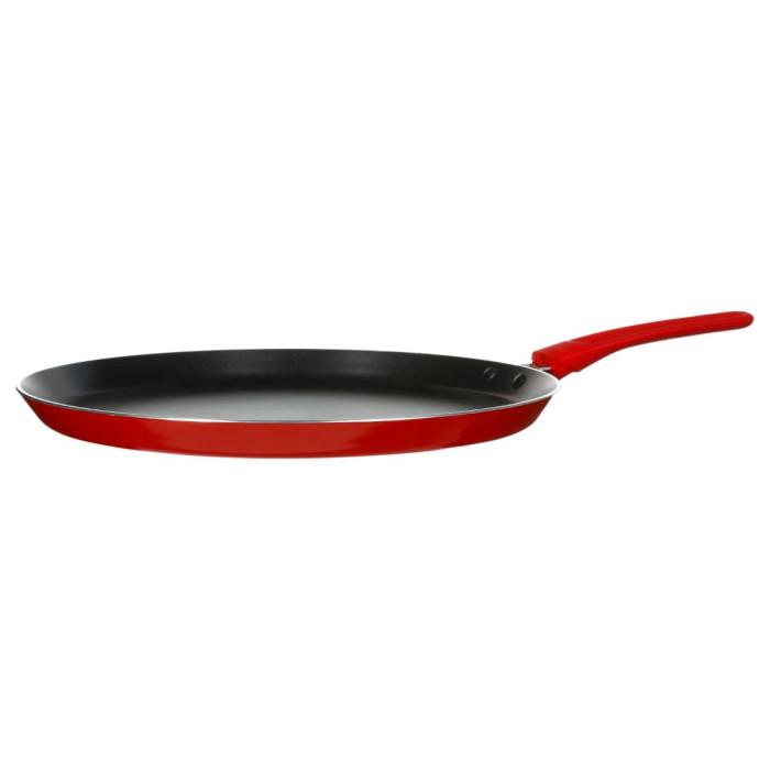 Poêle à Crêpe en Alumunium "Essentielle" 28cm Rouge | Poêle & Sauteuse Poêle & Sauteuse Poêle & Sauteuse