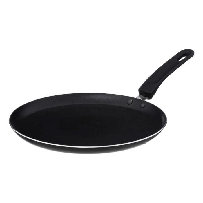 Poêle à Crêpes "Revêtement Antiadhérent" 26cm Noir | Poêle & Sauteuse Poêle & Sauteuse Noir