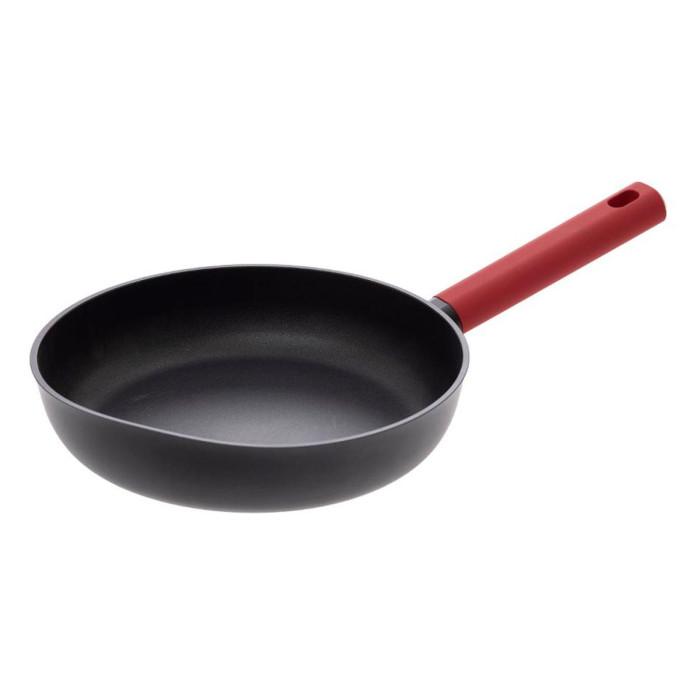 Poêle en Aluminium Forgé "Silitop" 25cm Noir | Poêle & Sauteuse Poêle & Sauteuse Noir & Rouge