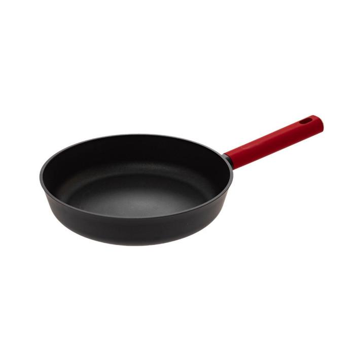 Poêle en Aluminium Forgé "Silitop" 26cm Noir | Poêle & Sauteuse Poêle & Sauteuse Noir & Rouge