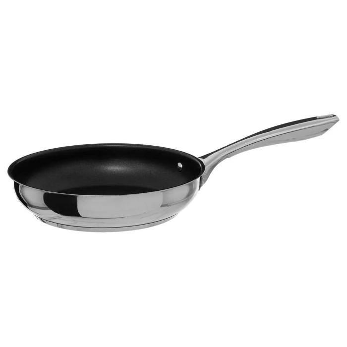 Poêle en Inox "Résilience" 24cm Gris | Poêle & Sauteuse Poêle & Sauteuse Gris