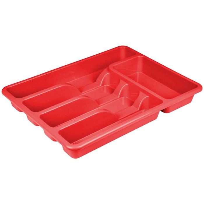 Range-Couverts "Deluxe" 39cm Rouge | Range-Couverts Equipement de Cuisine Range-Couverts