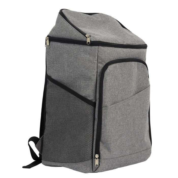 Sac à Dos Fraîcheur "Multipoches" 26L Gris | Lunch Box & Boîte Pique-nique Conservation Gris