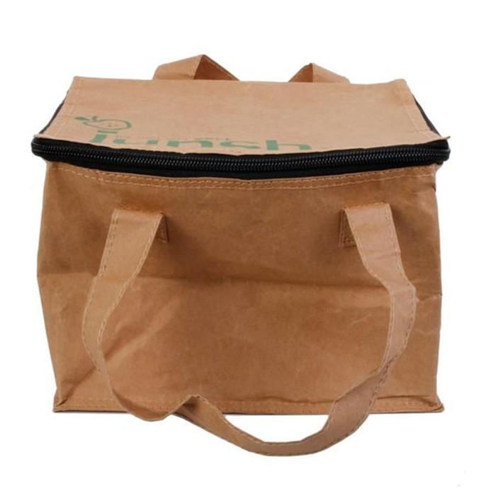 Sac Lunch Déco "Kraft" 28cm Naturel | Lunch Box & Boîte Pique-nique Conservation Lunch Box & Boîte Pique-nique