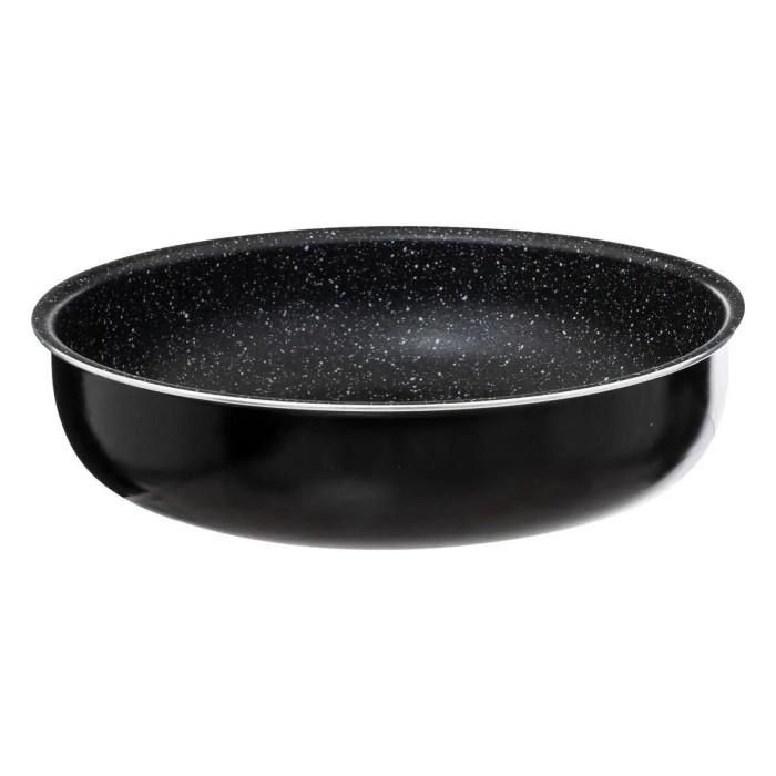 Sauteuse en Aluminium "Amovible" 24cm Noir | Poêle & Sauteuse Poêle & Sauteuse Noir