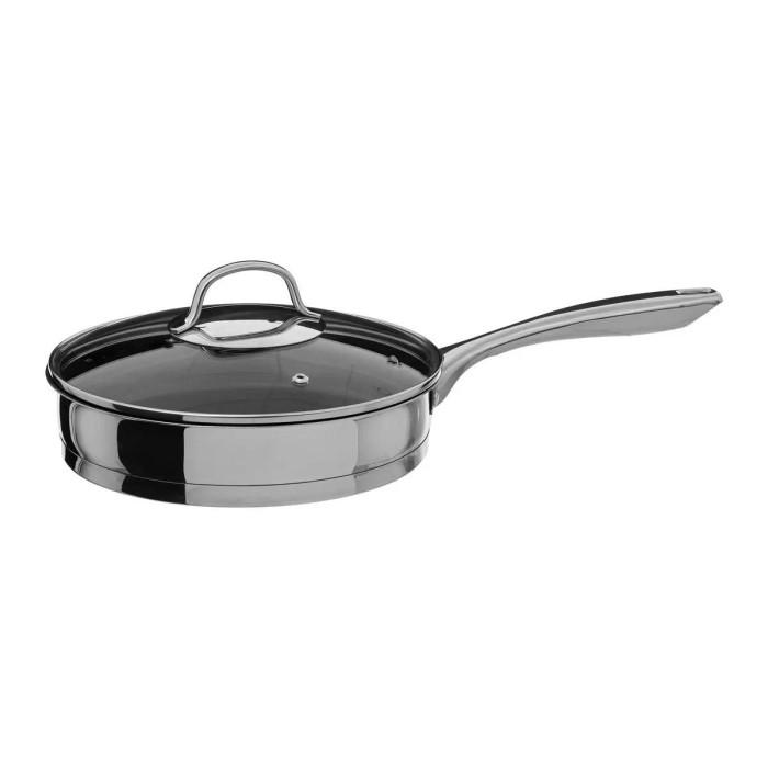 Sauteuse en Inox "Résilience" 24cm Gris | Poêle & Sauteuse Poêle & Sauteuse Gris