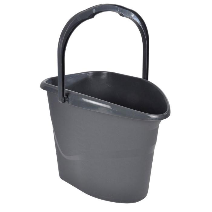 Seau avec Anse "Lavage" 15L Anthracite | Bassine & Seau Bassine & Seau Anthracite